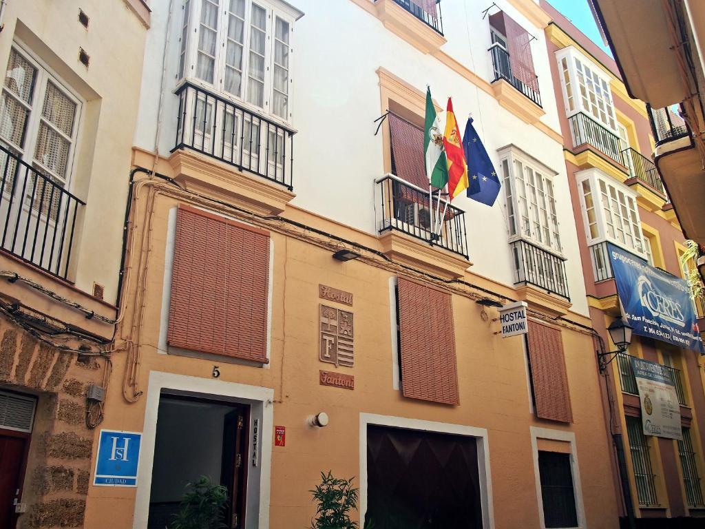 Hostal Fantoni Cádiz Eksteriør bilde